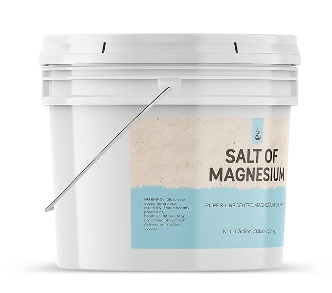 PURE ORIGINAL INGREDIENTS Epsom Salt & Baking Soda Bundle (1 Gallon Buckets), Cleaning, DIY Products, Fine Powders