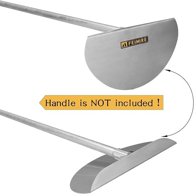 Stainless Steel Culvert Cleaning Hand Tool, For cleaning a 18" diameter culvert pipe, this size designed for culvert pipes with 18" I.D (handle is NOT included) Tool is 16" wide