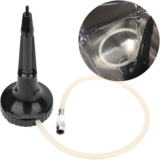 Portable Glass Rinser Cup Washer EasytoUse Bar Tool for Kitchen, HighQuality Material, for Bar Pub Milk Tea Shop