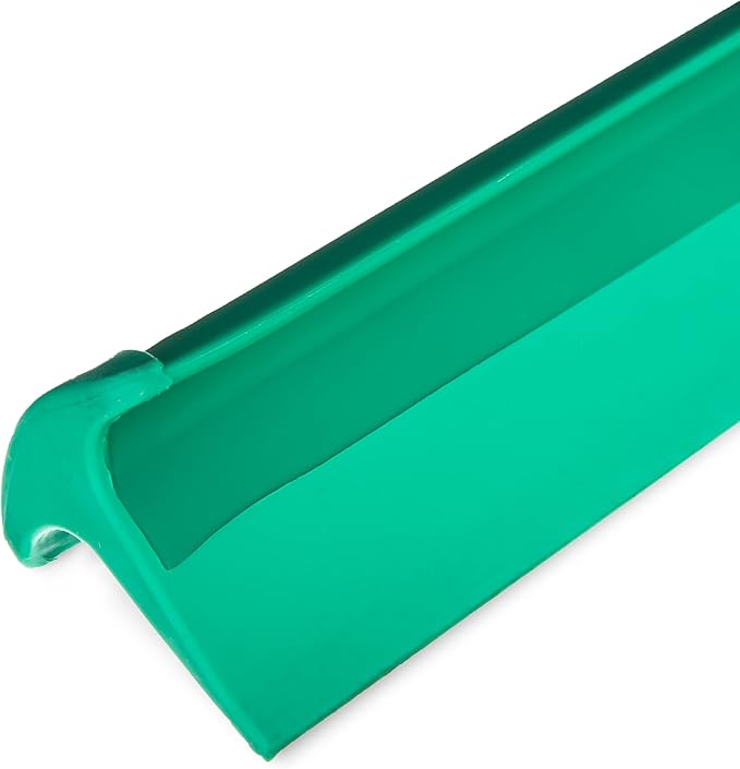 SPARTA 3656809 Plastic Floor Squeegee, Shower Squeegee, Heavy Duty Squeegee With Rubber Blade For Windows, Glass, Shower Doors, Floors, Windshields, 24 Inches, Green