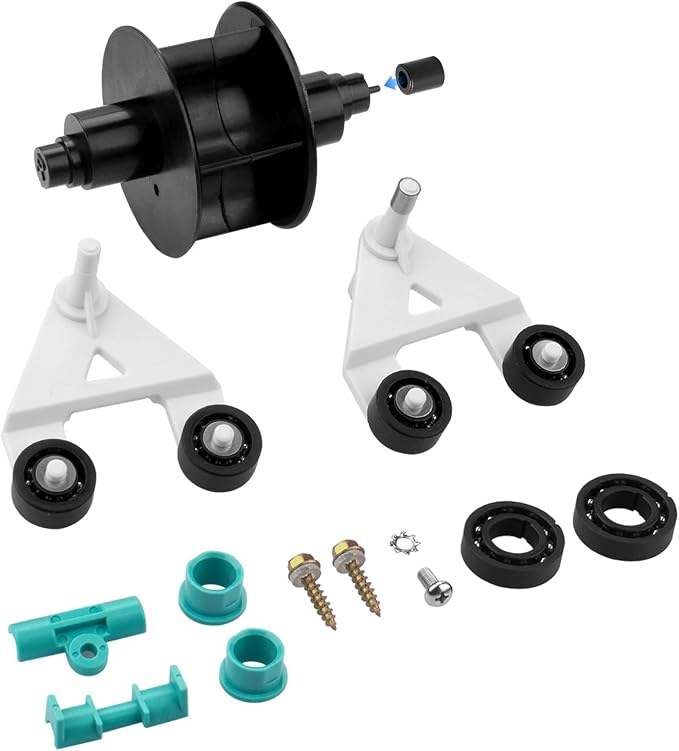 AXV621DAT Universal Pool Vac A-Frame Turbine Rebuild Kit for Hayward Aquabug Navigator Ultra Pro Wanda The Whale Diver Dave Poolvac XL Pool Vac Classic Kit, Replaces# AXV036BP, AXV601CAT, AXV601DAT