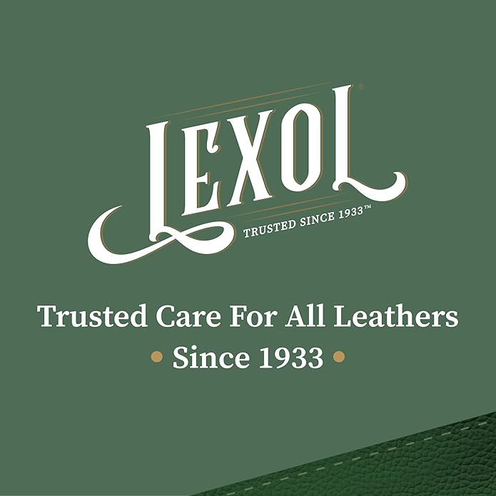 Lexol Advanced Naturals Leather Care Kit with All Leather Cleaner, Conditioner, 2 Cotton Cloths and Natural Bristle Brush, Great for Car Interiors, Furniture, Bags, Boots, Baseball Gloves, 5 Piece Kit
