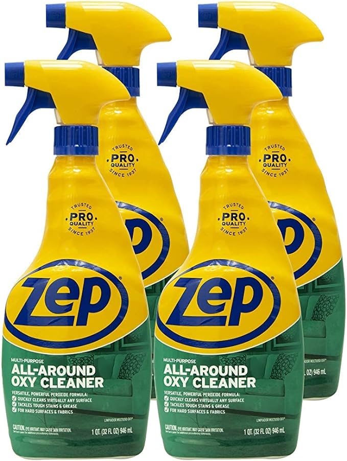 Zep All-Around Oxy Cleaner Degreaser 32 Ounces ZUAOCD32 , Pack of 4