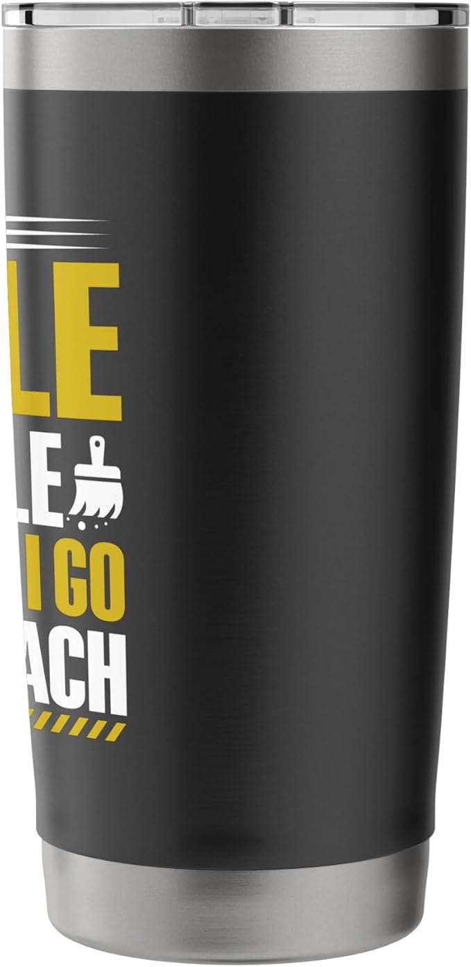 I leave a little Sparkle wherever i go with bleach Cleaning Stainless Steel Insulated Tumbler