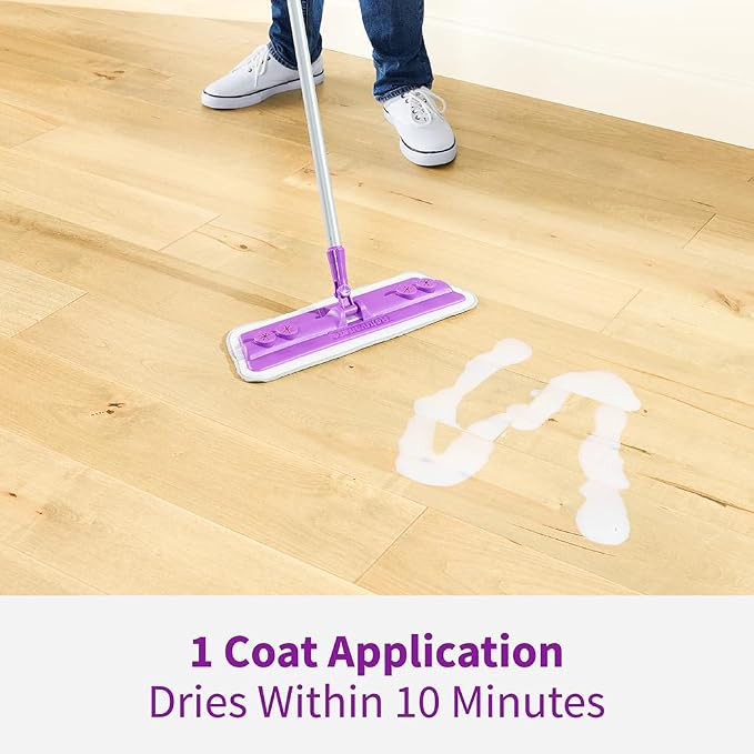 Rejuvenate Shine Refresher Floor Polish Renews Shine On Newer And Recently Restores Floors Including Sealed Hardwood, Laminate, Vinyl And Tile, 32 Ounces