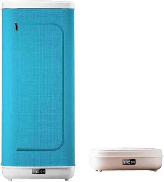 Portable Clothes Dryer with Remote Control, Foldable Mini Dry Cabinet, Fast Drying & Quiet Operation, Suitable for Small Spaces, Apartments, RVs, Dormitories and Travel