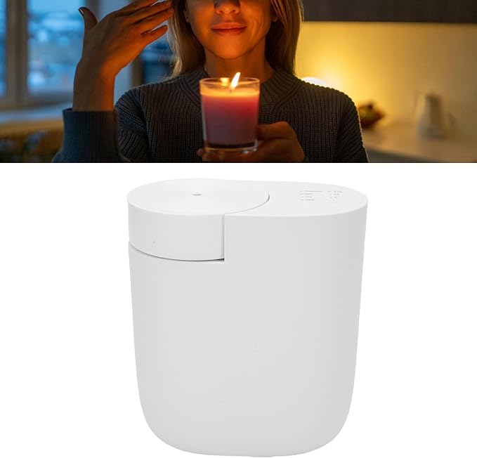 Waterless Essential Oil Diffuser, App Controlled Aromatherapy Scent Machine for Home Office Car Rooms US Plug