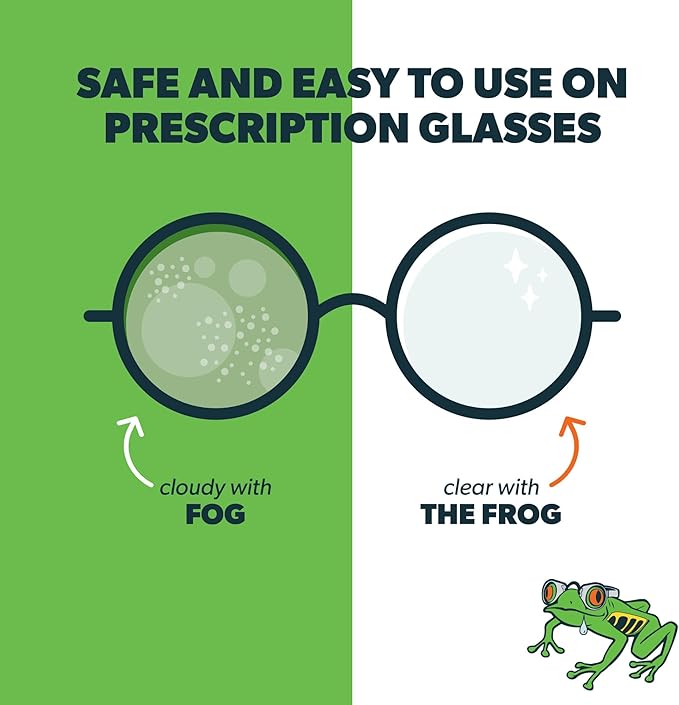 FROG SPIT Anti-Fog Concentrate | 2 oz. Bottle of Anti-Fog Solution | Anti Fog for Glasses, Goggles, Face Masks, Helmet Face Shields
