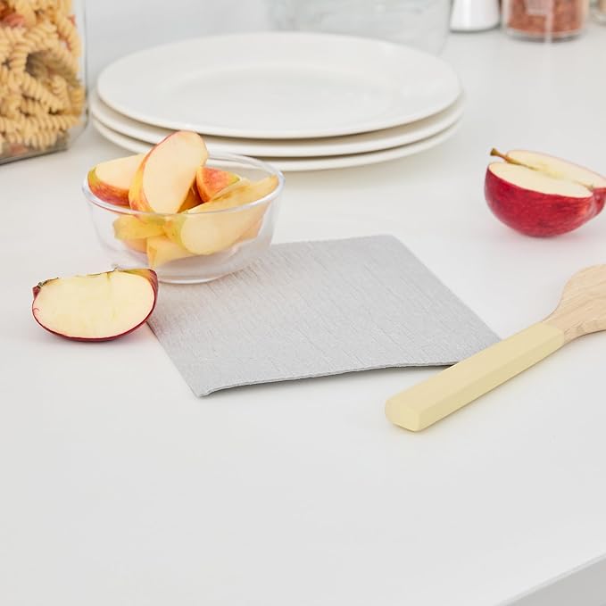 Restaurantware Swedish Dishcloths Pack of 200 Cellulose Reusable Absorbent Gray Kitchen Towels, Washable Quick-Dry Dish Towels, Sustainable Gray Cleaning Cloths Super-Absorbent Biodegradable Odorless