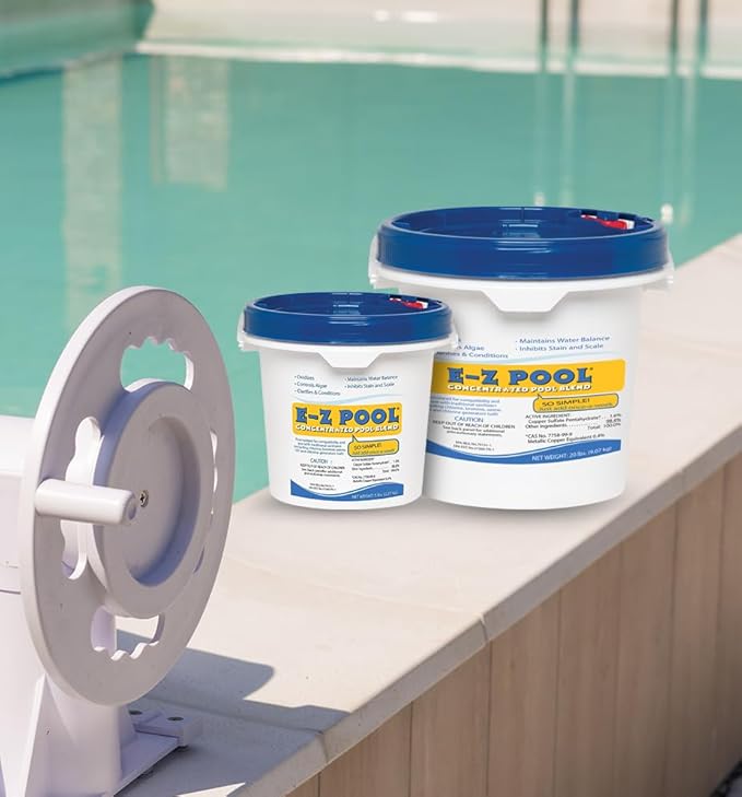 EZ Pool Concentrated Pool Blend Water Care 5 lb with Test Strips
