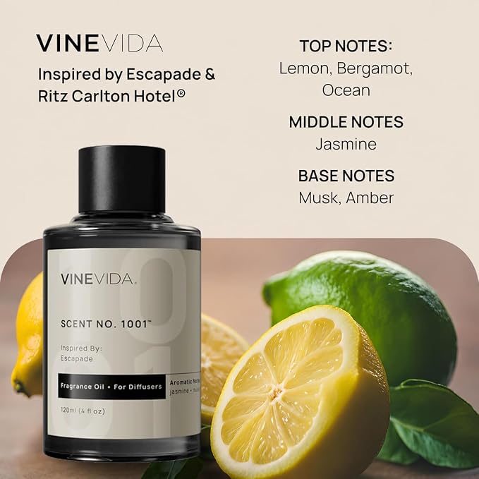 VINEVIDA Wall Mount Diffuser | Cold Air Diffusion Technology | Portable and Easy Installation | Covers up to 500 ft²