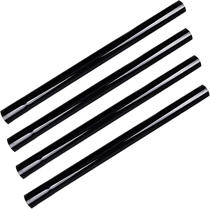 4Pcs 1.25 Inch Vacuum Extension Wands, 14.5 Inch Long, 1 1/4" Plastic Wand Pipe for Replacement Vacuum Cleaner Extension Pipe Tubes