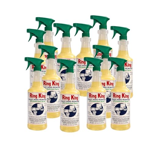 12 pack Ring King Toilet Ring Remover RTU – Bathroom Spray (Daily Maintenance)