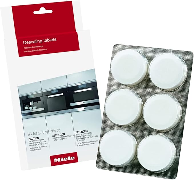 Miele Descaling and Cleaning Tablets for Coffee Machines