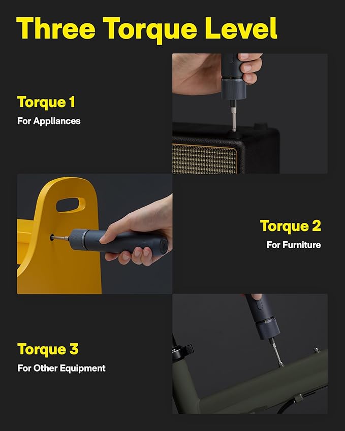 HOTO AutoCare Air Duster & Vacuum with Electric Screwdriver
