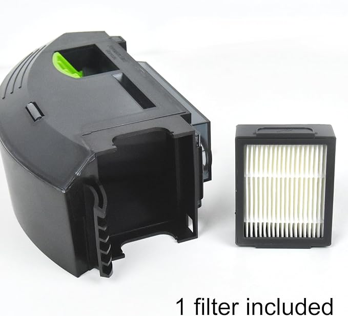 Replacement Dust bin Dustbin Box Module Compatible with iRobot Roomba Robot Vacuum i3 i3+ i4 i4+ i6 i6+ i7 i7+ i8 i8+ E5 E6 E7 J7 with Automatic Dirt Disposal Vacuum Cleaners