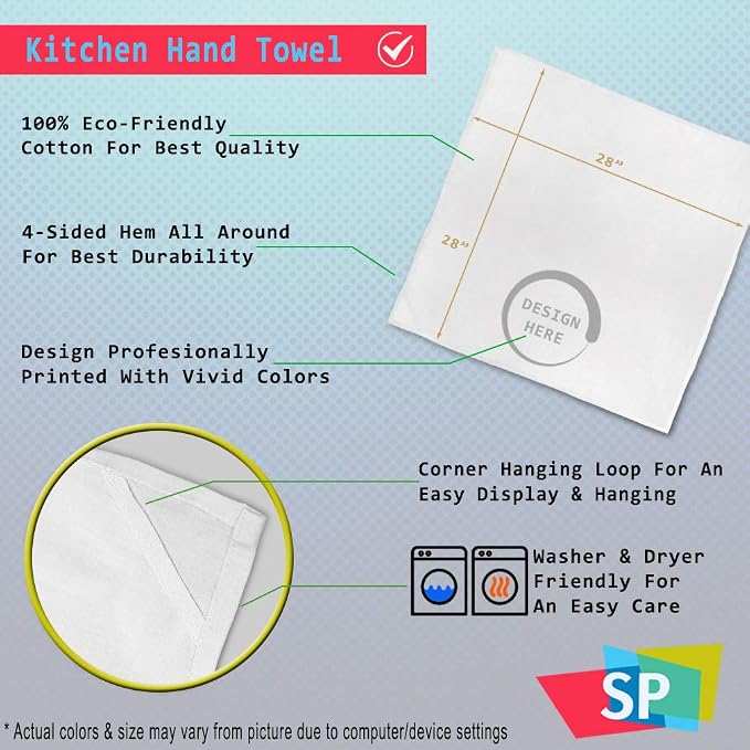 Style In Print Mothers Day Decor Flour Kitchen Towels Beach Fixes Everything Water Body Water Table Ocean and Beach Cleaning Supplies Dish Towels Design Only