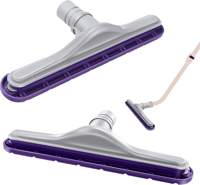 Replacement Floor Tool Compatible with ProTeam 101446 E-Z Glide Backpack Vacuum,Compatible with Hoover C2401, 14" Multi-Surface Brush for Commercial Cleaner(2 Pack,Nylon Brush)
