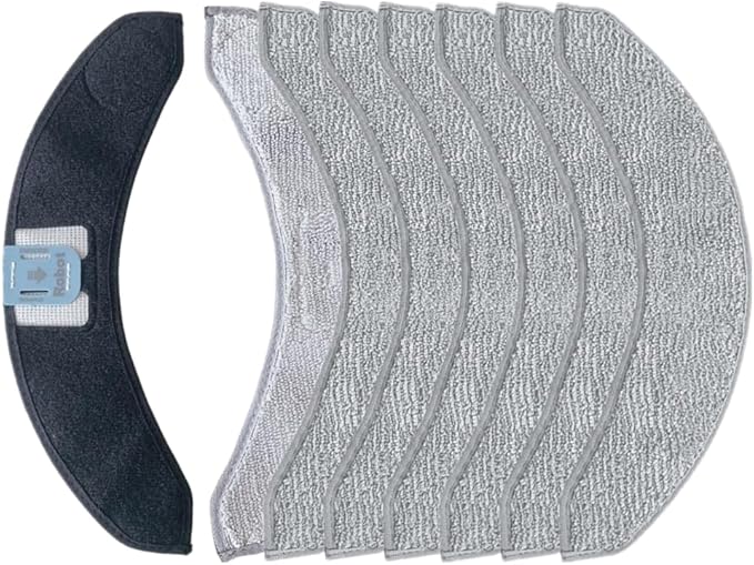 8 Pack Mopping Pads Replacement Parts Compatible with iRobot Roomba Combo j7+ j9+ Robot Vacuum & Mop Cleaner Accesories Mop Cloth