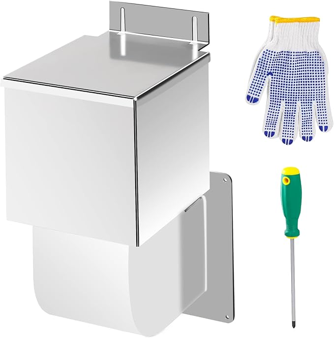 Outdoor Dryer Vent Cover Natural Energy Saving - Dryer Exhaust Air Vent Closure, Professional Dryer Vent Seal, Durable Stainless Steel, Fits for 4" Tube