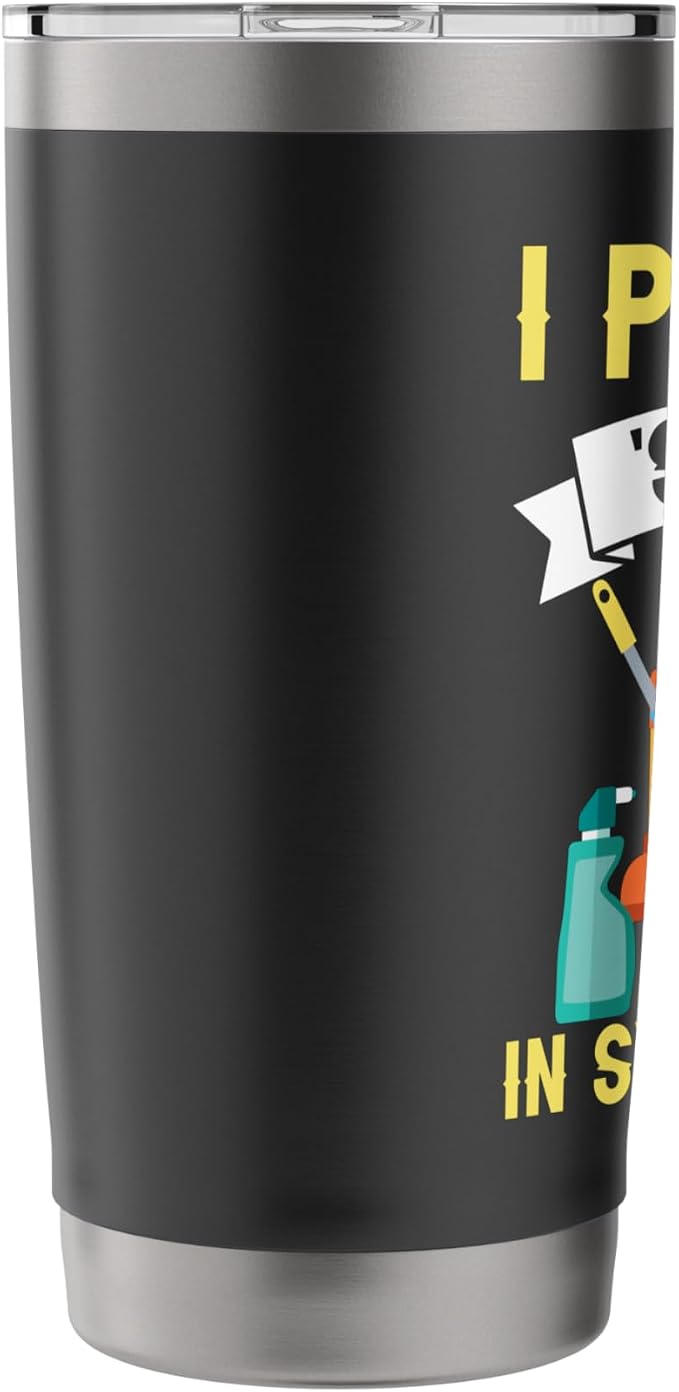 I put the Sweep in Sweepstakes Cleaning Stainless Steel Insulated Tumbler