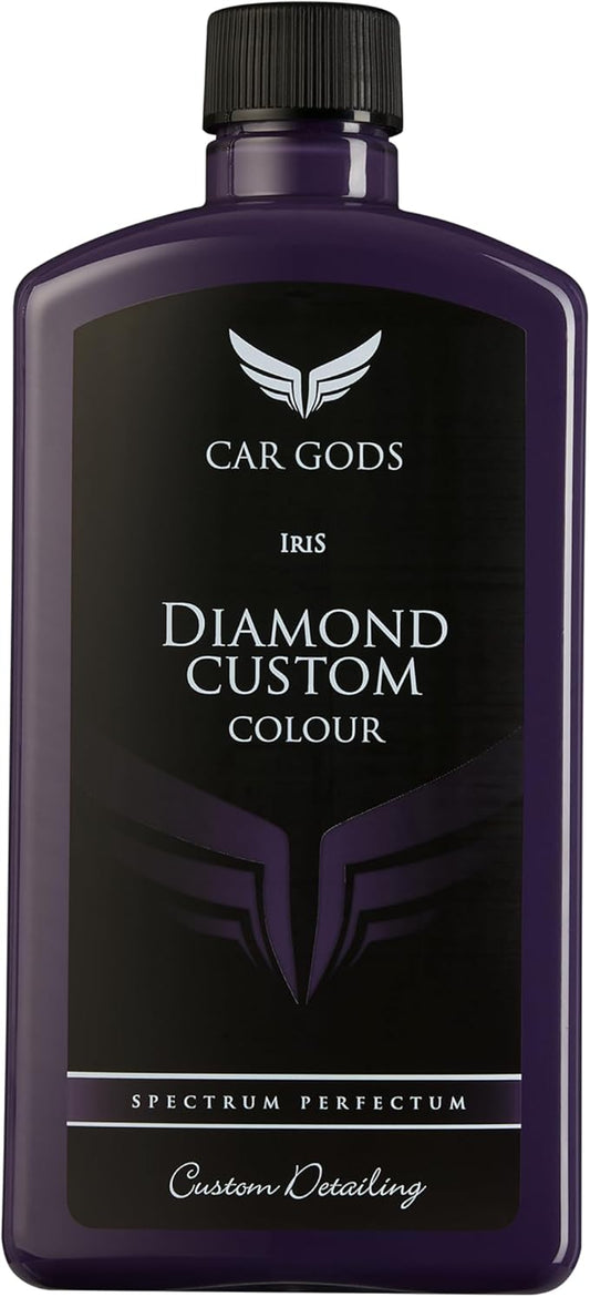 Car Gods Iris Custom Color Purple 3-in-1 Polish Wax Color Restorer & Scratch Remover, 16 Colors Available, 17 Fl Oz