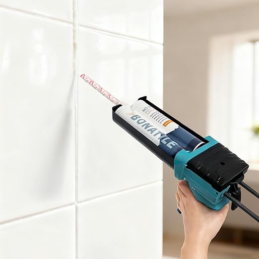 3Pack Epoxy Grout Bright Porcelain White, Dual Tubes Waterproof Tile Grout 19oz 400ml, Restore Tile Grout Line for Shower Bathroom Wet Room Kitchen, Caulk Gun NOT Included