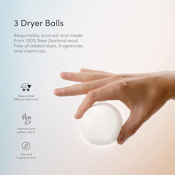 Dirty Labs | Bio-Liquid Laundry Detergent & Dryer Balls | Signature Scent | 80 Loads & 3 Dryer Balls | Hyper-Concentrated | High Efficiency & Standard Machine Washing | Nontoxic, Biodegradable
