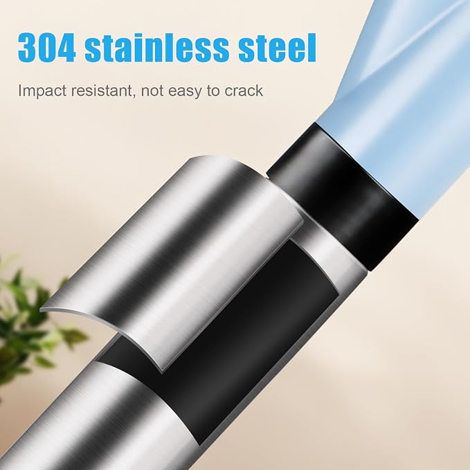 High Pressure Toilet Plunger Heavy Duty Air Drain Blaster with Real-Time Barometer Multi-Drain Clog Remover for Toilets, Sinks, Tubs & Pipes - Fast, Effective Unclogging Tool (Blue)