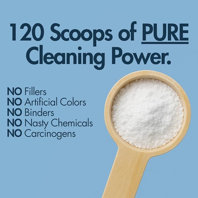 Base & Clean – The Daily Refresher™ | 100% Natural Retainer & Aligner Cleaner Powder | For Daily Use | 4 Month Supply | No Harsh Chemicals or Wrappers | Made in USA | NO Persulfate