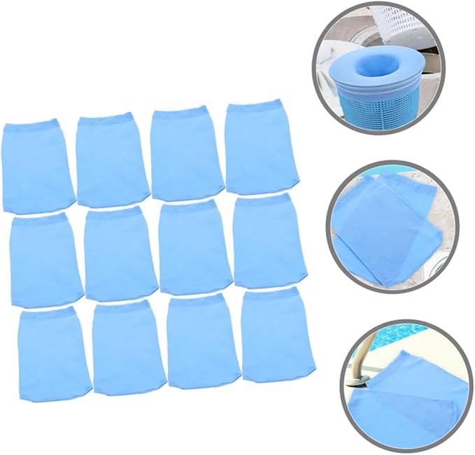 GALPADA 50pcs Pool Skimmer Socks Fine Mesh for Swimming Pool Cleaning Reusable Easy Installation for Inground and Above Ground