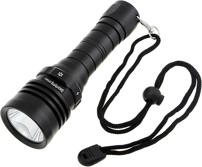 1800LM Dive Light Scuba Diving Flashlight,Super Bright Rechargeable Diving Flashlight With Magnetic Switch, 5 Modes Waterproof Underwater Light (100m/330ft) for Night Diving Underwater Photography