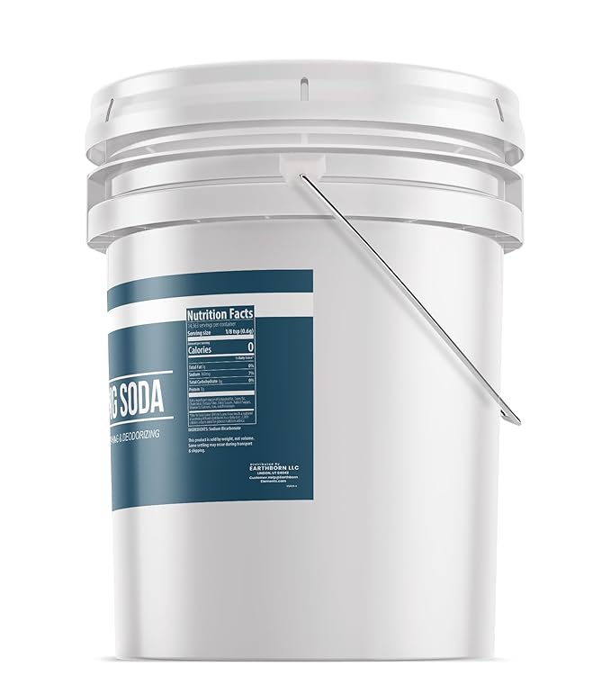 Earthborn Elements Baking Soda (2 Gallons) Sodium Bicarbonate, Cooking, Cleaning & Deodorizing