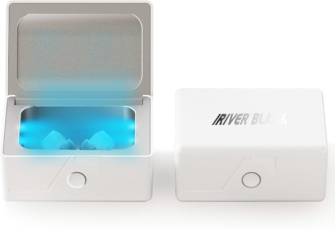 Fastest LED-UV Hearing Aid Dryer and Dehumidifier Accessory | UV-C Ultraviolet Light Box Kit | Removes Sweat & Moisture from Hearing Aids, Wireless Earbuds, and Ear Amplifiers