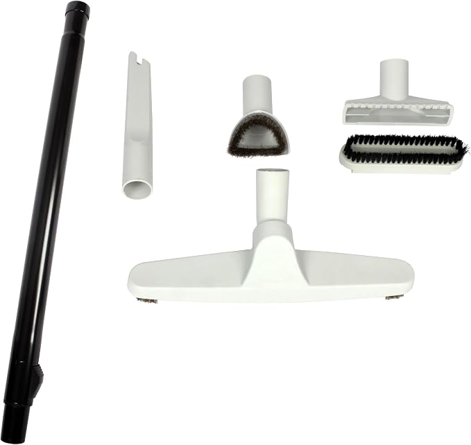 Cen-Tec Systems Universal Premium Vacuum Attachment Kit with Telescoping Wand for 1.25 Inch Diameter