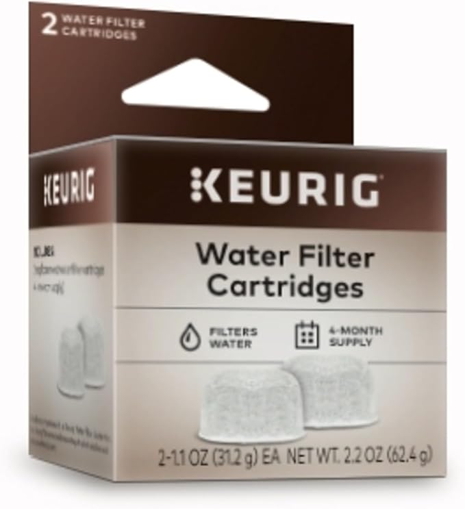 Keurig Brewer Care Kit with Descaling Solution and 2 Water Filter Cartridges, Compatible With All Keurig 2.0 and 1.0 K-Cup Pod Coffee Makers