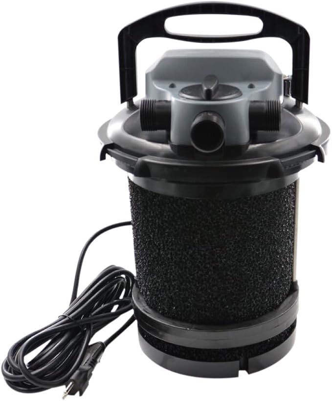 Jebao CBF-4000 Bio Pressurized Filter, 1000 gal | 13-Watt UV