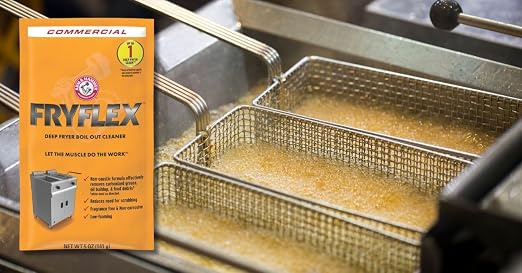 Arm & Hammer Fryflex Deep Fryer Boil Out Cleaner (25 lb.) Bulk Box w/Scoop