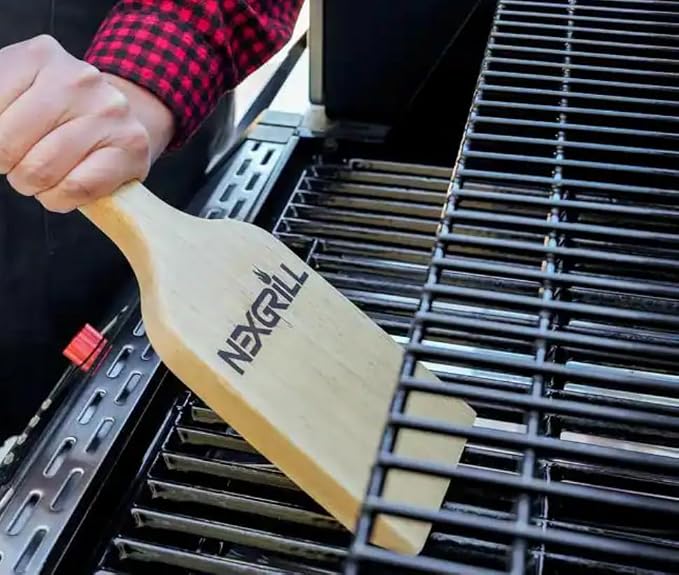 Natural Wooden Grill Scraper by Nexgrill