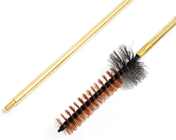 Universal Cleaning Kit for All Guns - Brushes for Pistol, Handgun, Shotgun, Rifle - Elite Brass Rods and Accessories for Men