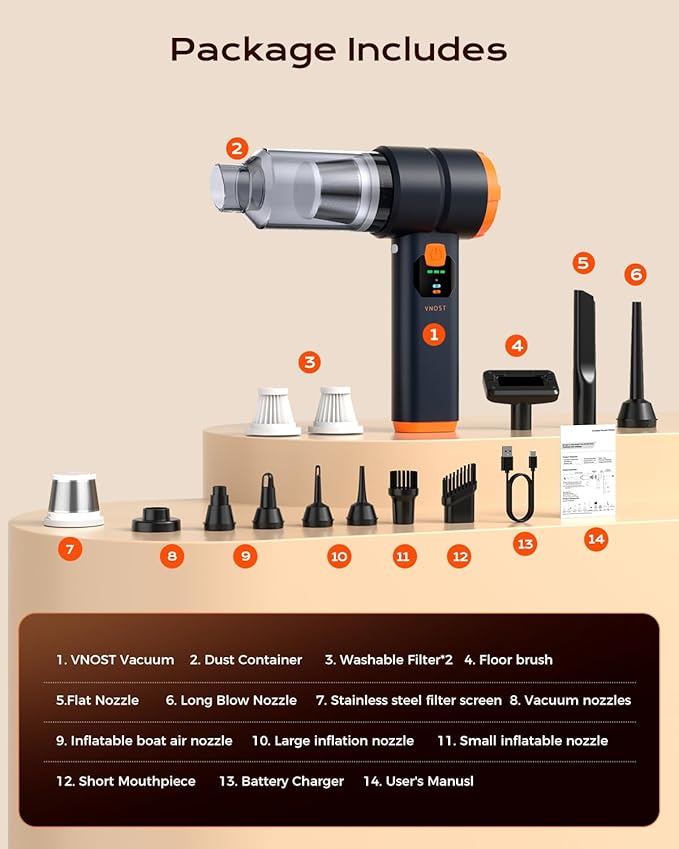 VNOST Car Vacuum