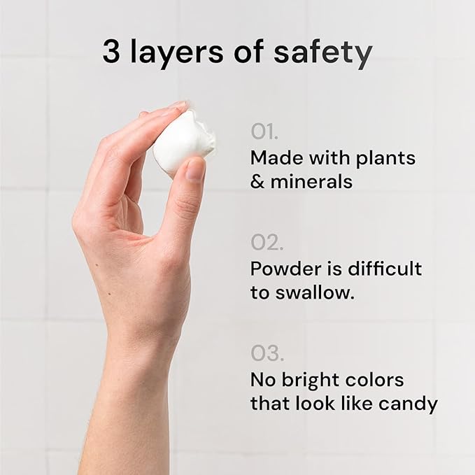 Grab Green 3-in-1 Laundry Detergent Pods, Gardenia, 132 Loads | Plant & Mineral-Based; Enzyme-Powered; Velcro Closure; Laundry Brightener; Stain Remover