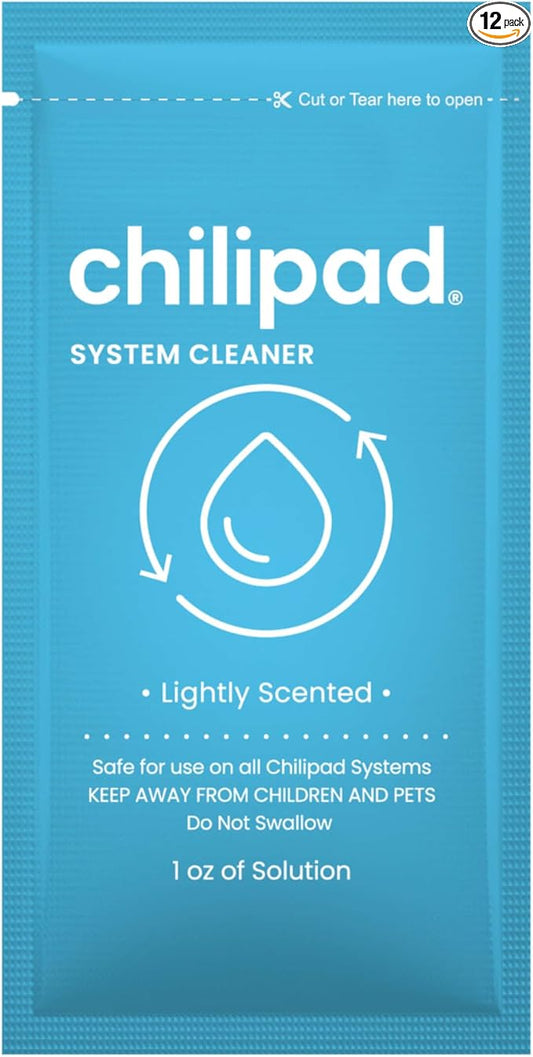 Sleepme Chilipad Sleep System Cleaner – For Regular Maintenance and Deep Cleaning of the Chilipad Bed Cooling Systems – 1 Ounce of Cleaning Solution (12 Pack)