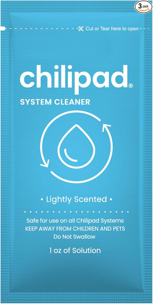 Sleepme Chilipad Sleep System Cleaner – For Regular Maintenance and Deep Cleaning of the Chilipad Bed Cooling Systems – 1 Ounce of Cleaning Solution (3 Pack)