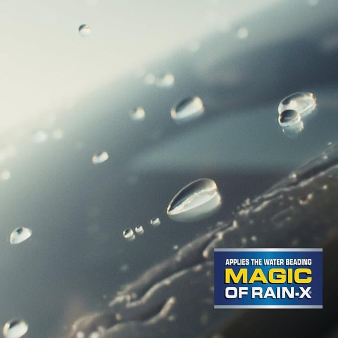 Rain-X 5079274-2 Repellency Water Repellent Wiper Blades, 16" Windshield Wiper, All Weather Streak-Free for Enhanced Visibility w/Water Repellency Formula