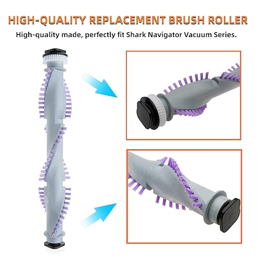 JEDELEOS Floor Nozzle Hose 193FFJ and Brush Roll 117FFJ for Shark Navigator NV350,NV351,NV352,NV355,NV356,NV356E,NV357,NV42,NV22,UV440 Lift-Away Upright Vacuum Bundle