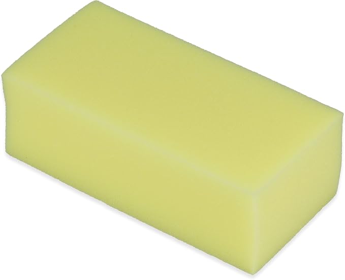 Carlisle FoodService Products 36550100 Commercial Cleaning/Washing Foam Sponge, 8.25", Yellow (Pack of 2)