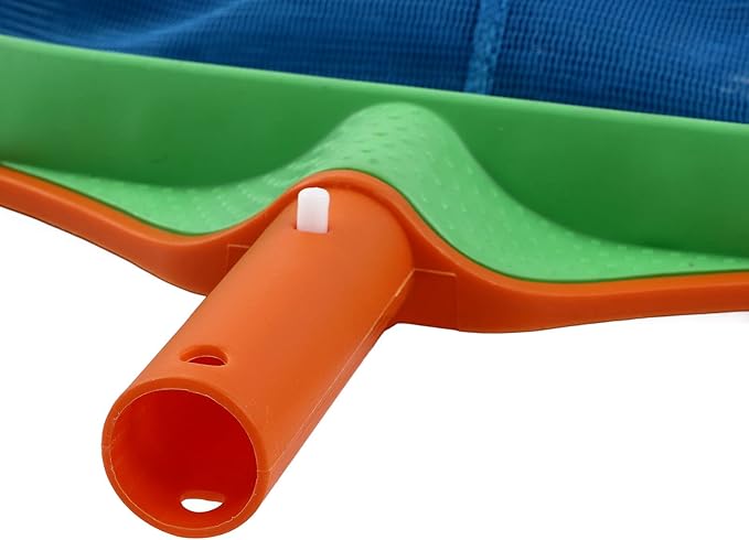 Ultra Fine Mesh Skimmer Rake, Pool Leaf Net with Plastic Frame Replacement Pool Cleaning Net for Cleaning Swimming Pools Hot Tubs Spas Fountains
