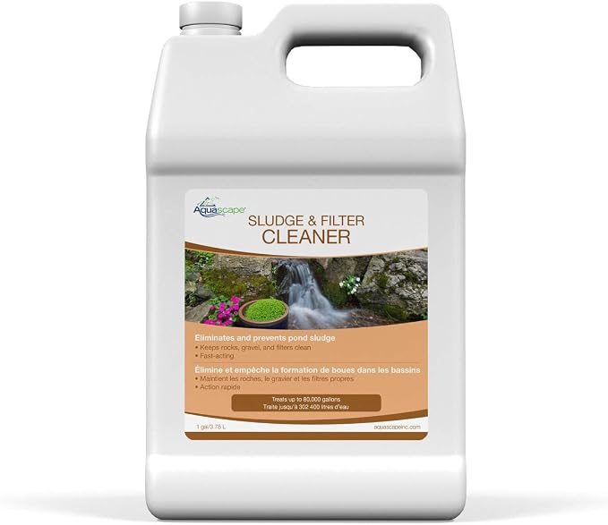 Aquascape Sludge & Filter Cleaner/Liquid 4 Liter / 1 gal