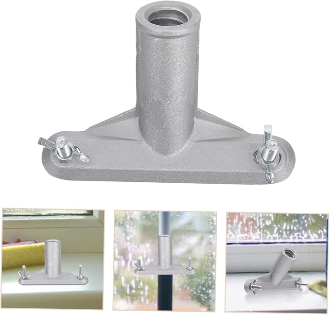 VILLCASE Handle Adapter for Poles Broom Handle Threaded Adapter for Mop Extension Pole Connector